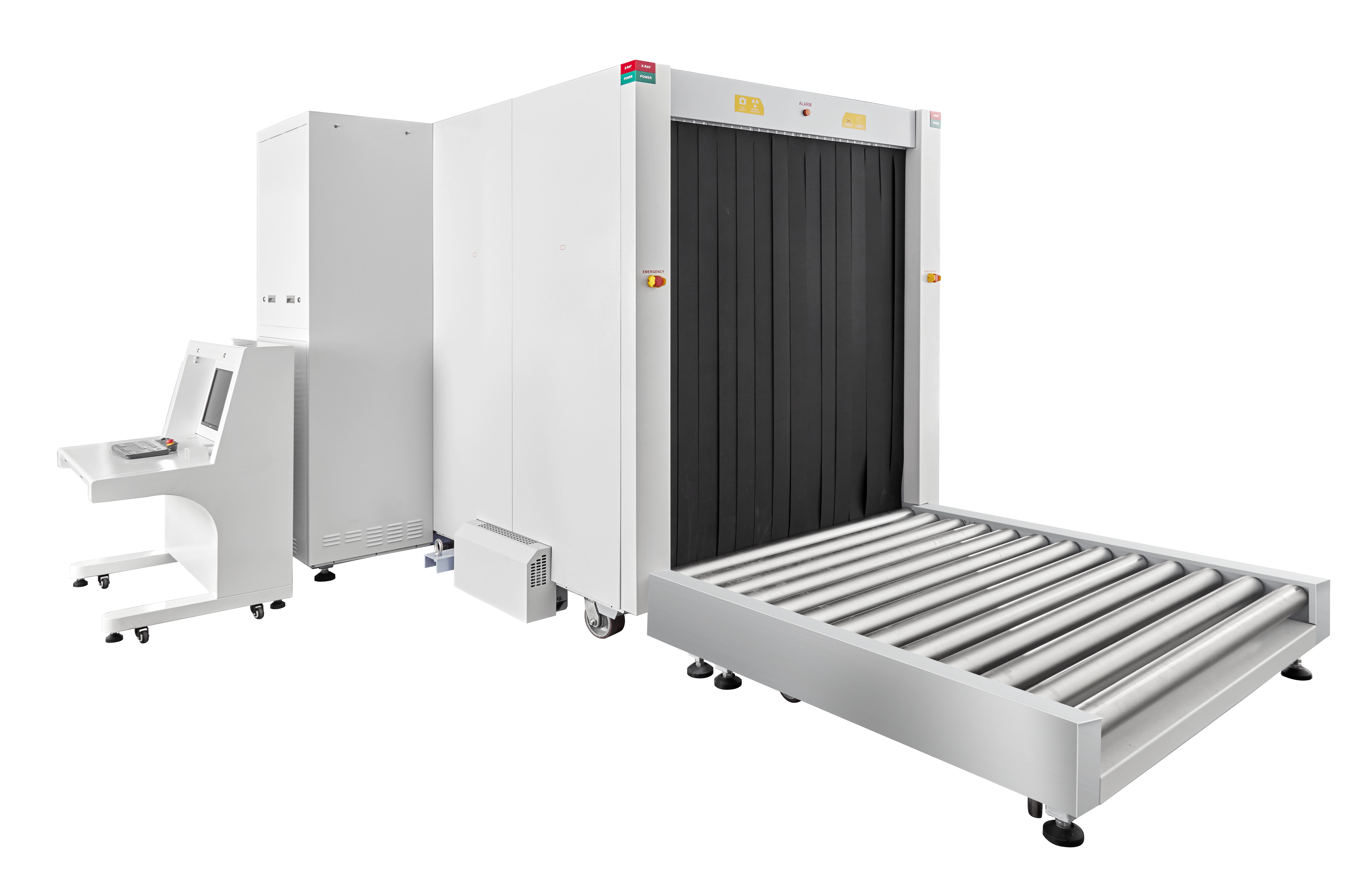 Escáner de inspección de carga de rayos X para inspección de seguridad de carga, equipaje y equipaje de paletas de aeropuerto con aprobación CE, FCC, FDA