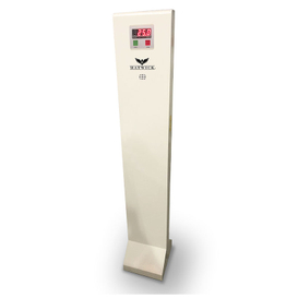 Poste de termómetro infrarrojo