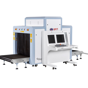 Escáner de equipaje de rayos X en el aeropuerto para control de seguridad