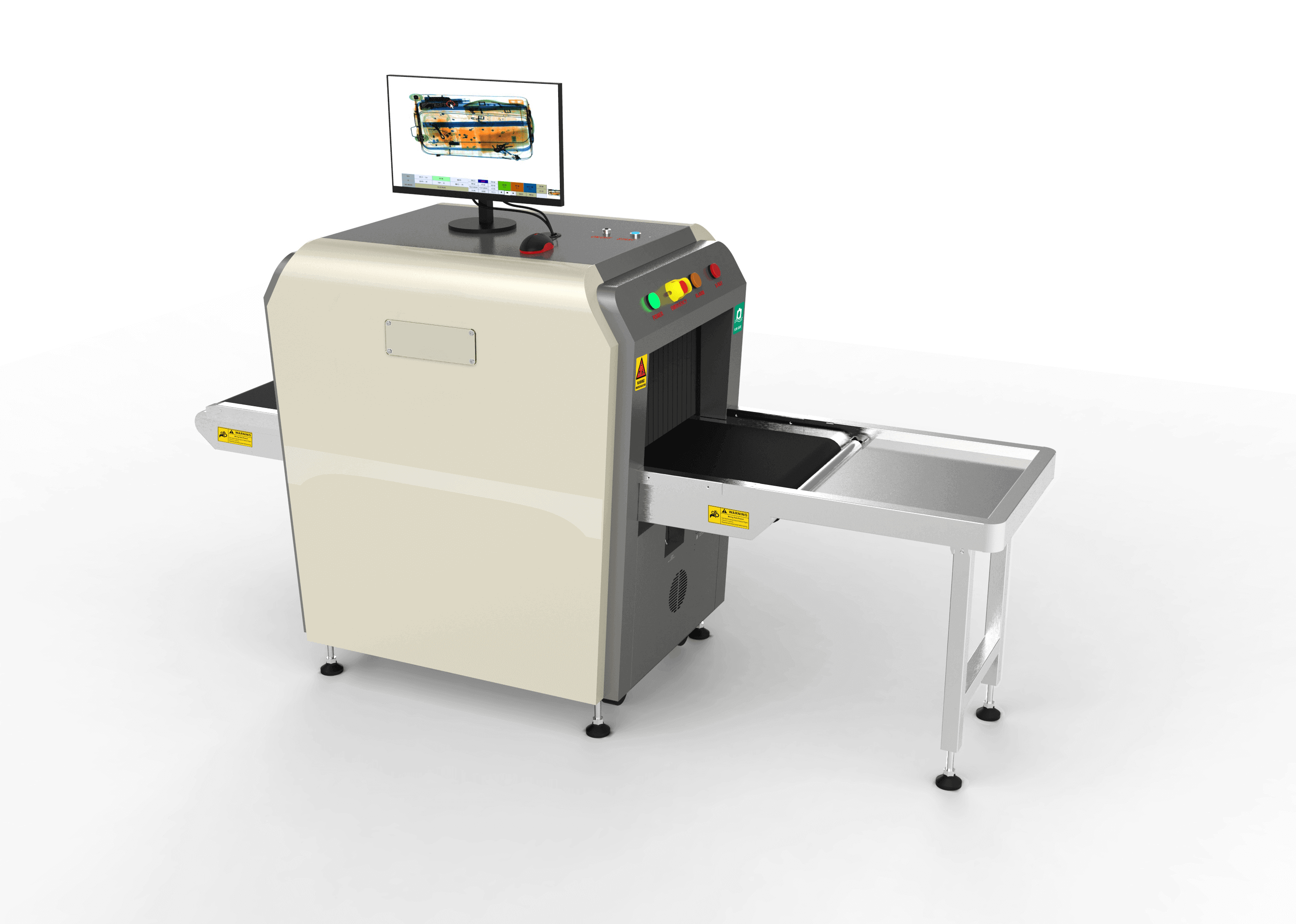 Escáner de equipaje de rayos X